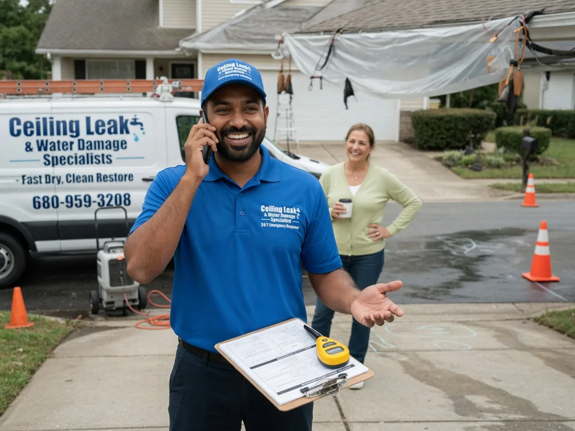 Ceiling Leak Cleanup Bohemia, NY FAQs